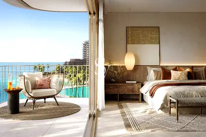 Direct Crystal Beach View | Large 1 BR | HIGH ROI