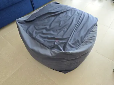 MUJI Bean Bag/ Beads Sofa Blue
