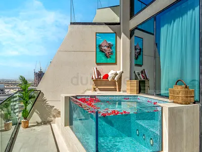 Summer Offer | Luxury Resort-Style 1BR - Plunge Pool - Binghatti Royale JVC