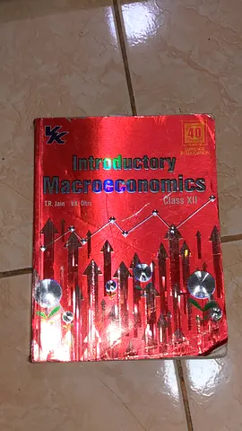 CBSE CLASS 12 T.R. JAIN  V.K OHRI ECONOMICS TEXTBOOK (macroeconomics) 24/25 edition