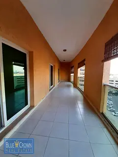 2BR + laundry room Huge Hall &amp; both master room attach Terrace balcony open view oud metha