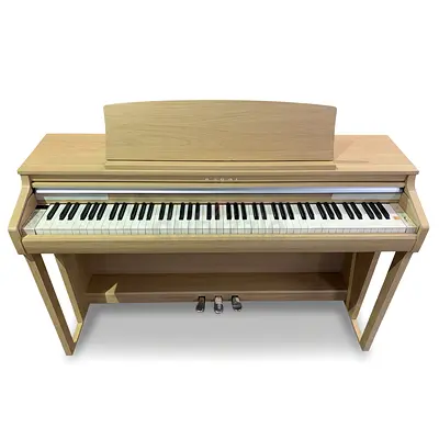 KAWAI CA-48 White Ash Digital Piano – Concert Artist Performance with Wooden Keys