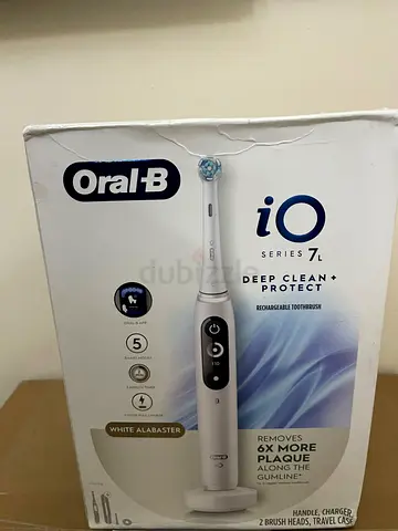 Oral-B iO Series 7 Rechargeable Electric Toothbrush Set Box Opened (New)