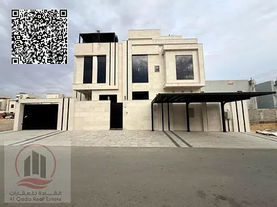 Luxury villa, first occupancy, 5 rooms, for rent in Al Yasmin