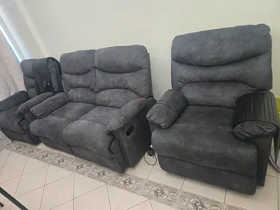 🛋️ Recliner Sofa Set (2+1+1) | Very Comfortable | Excellent Condition
