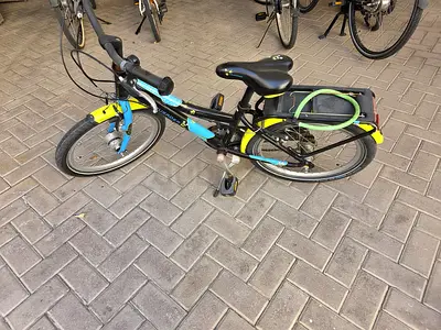 Used Kids/Teen 20 Bicycle with Rear Rack and Lock - Good Condition