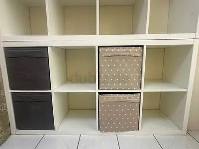 IKEA KALLAX 8-Cube Shelf – Good Condition