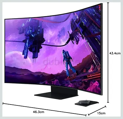 SAMSUNG Odyssey Ark 55in Curved 4K UHD Smart Gaming Monitor
