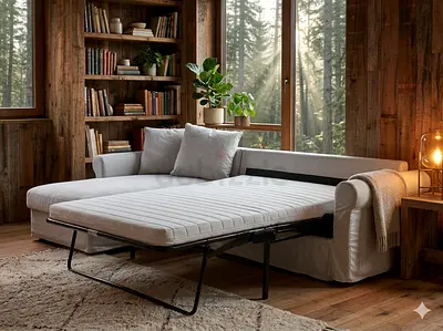Ikea Gronlid L Shape Sofa bed with mattress