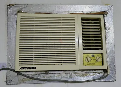 Afitron Window Air Conditioner- Last service 15 days ago.