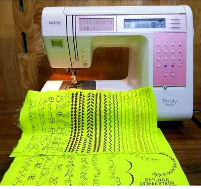 Brother computer sewing and embroidery designs machine for sale