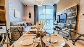 High-Floor 1BR | Furnished | Downtown City View | Sobha Creek Vistas B