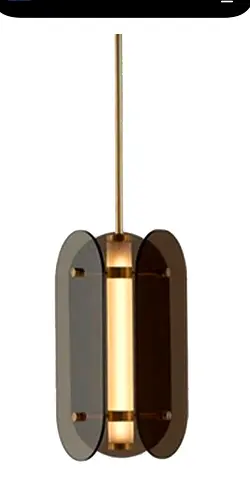 Iron  glass pendant light chandelier Luxxe Home HX-D8162-G