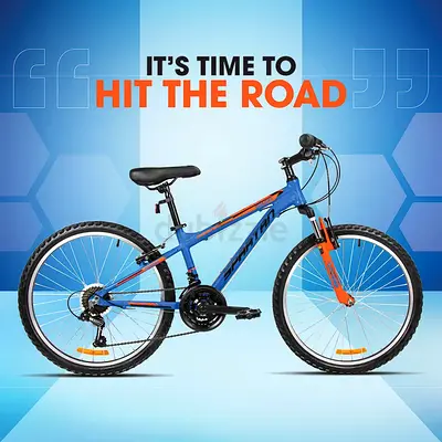 Spartan - 24 Galaxy Mountain Bicycle - Blue