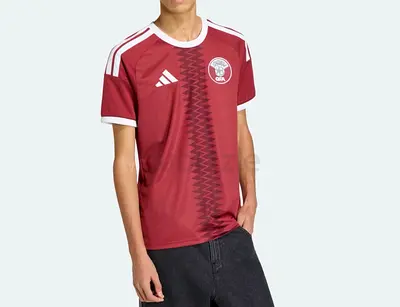 Adidas Qatar Football Jersey — New