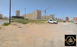 Residential/commercial land (G+10) for sale in Ajman, Al Yasmin