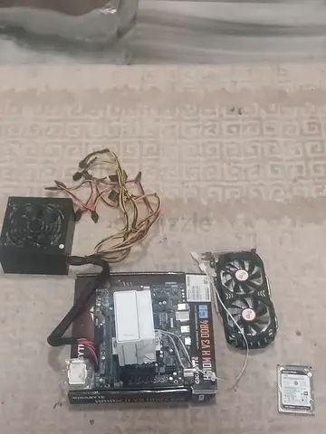 Rx 580 16gb ram ddr4 motherboard 14gen 13gen 12gen cpu cooler I3 14100f 1tb