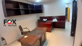 Furnished office for rent in Horizon Towers Ajman size 940 sqft prime location yearly 4 or 6 payment