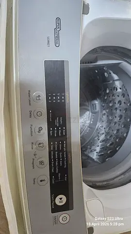 Selling my Front load super general 6kg washing machine with good condition