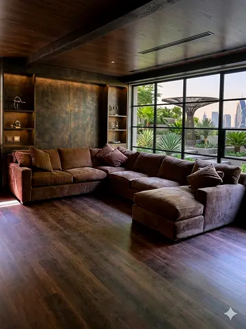 Crate Barral axis U shape sofa