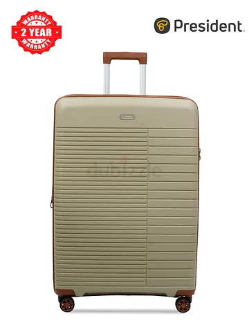 President 28 PP Series: Unbreakable Body | Anti-Theft Zipper | Original TSA Lock | Expandable