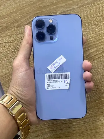 Used Apple iPhone 13 Pro Max display message