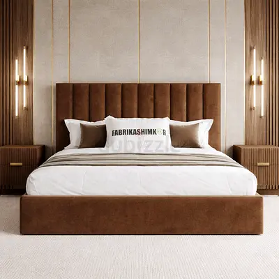 brand new Queen size bed with medical mattress Double bed family bed