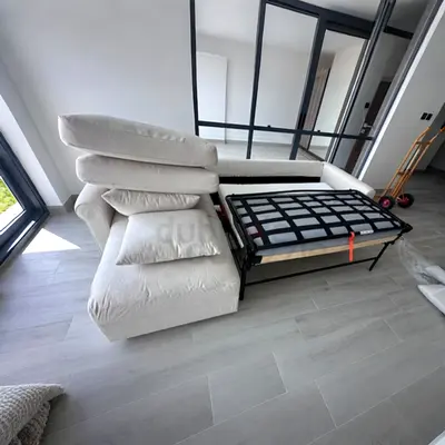 IKEA Gronlid L shape sofa Bed Beige Excellent condition