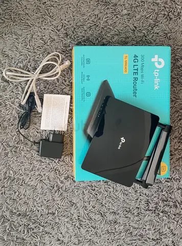 TP-Link 4G LTE WiFi Router (Never Used) with Box and Cables