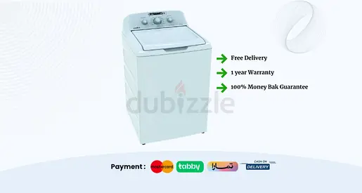 Mabe 10kg Top Load Washing Machine - Excellent Condition