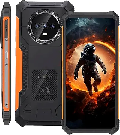 CUBOT KINGKONG ES Rugged Smartphone 6.56-inch HD+, 6GB RAM(Extendable 10GB), 128GB ROM, 5100mAh
