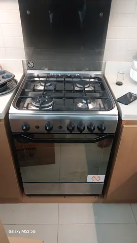 Indesit 4 burner gas cooker 60by60