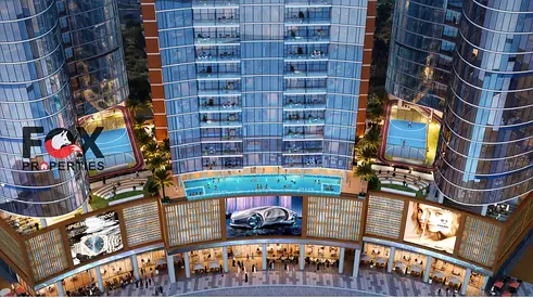Own a studio with only 93k down in a fully integrated city surrounded by Crystal Lagoons. 100% freehold for all nationalities, with 1% monthly.