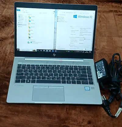 HP elitebook 840/ G5 core-i7- 8GB RAM| 500 GB SSD| Good Battery,Win-10