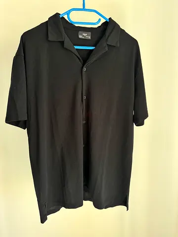 Mango Men Black Shirt Size S