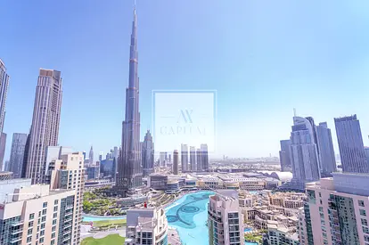 Burj And Fountain View | Unfurnished | High Floor