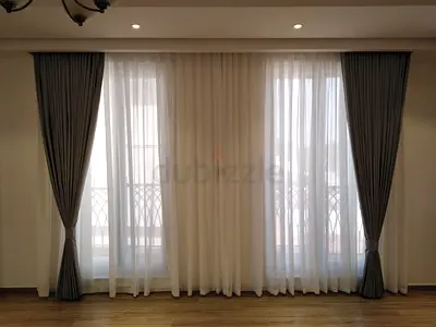 Curtains with Sheers per meter