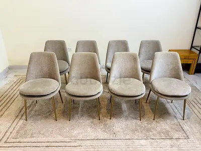 West Elm Finley Low-Back Dining Chairs (Set of 8)