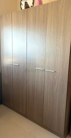 Full bed set, from home box super clean, with king coil mattress (costed 3k)