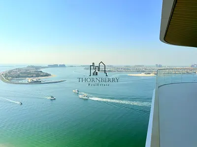 Luxurious 2-Bedroom | Full Palm View | Huge Balcony