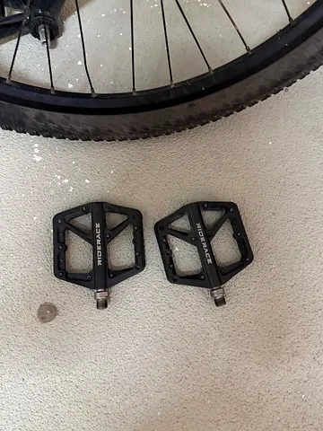 Rockrider st530 size s 27.5 wheels(pedals and front rim for extra