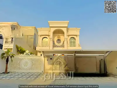 فرصة سكنية واستثمارية | تملك فيلا مفروشة فاخرة بالحليو 2 عجمان | 5 غرف ماستر 4000 قدم| بسعر تنافسي