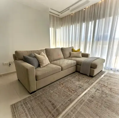 Crategbarrel L Shape Sofa Excellent condition