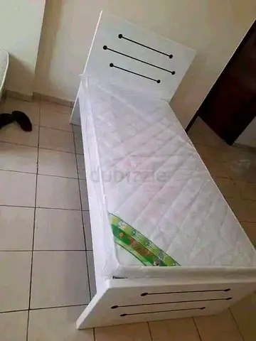 Brand New Single Wooden Bed With Medical Mattress