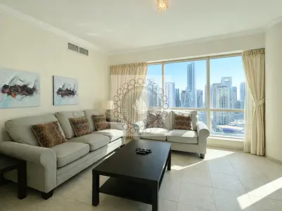 Waterfront Views | 2BR +Maid | Bills Included