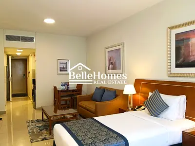 All Bills Included : Exclusive Studio | Fully Furnished | Spacious | Balcony