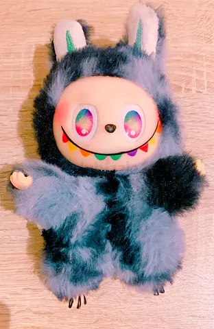 Cute Plush Monster Figure — Soft Fur Collectible Toy
