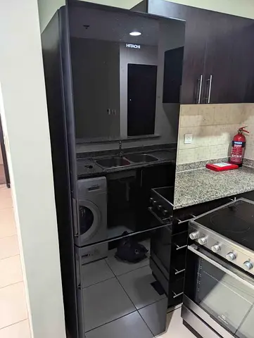 Hitachi new model top fridge down freezer latest model excellent