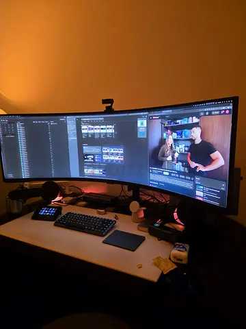 Samsung g9 57 inch g95nc gaming monitor hdr 240hz