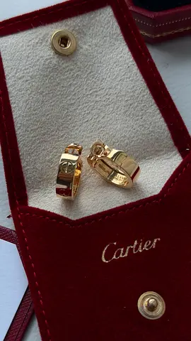 Cartier Love Earrings from dubai mall